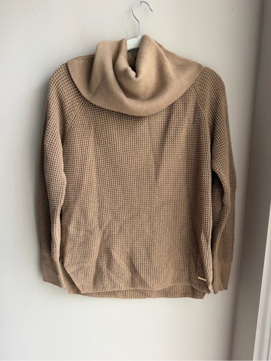 Michael Kors Sweaters - Tan Cowl Neck Knit Sweater